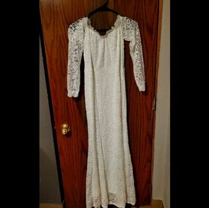 White dress brand new never worn!